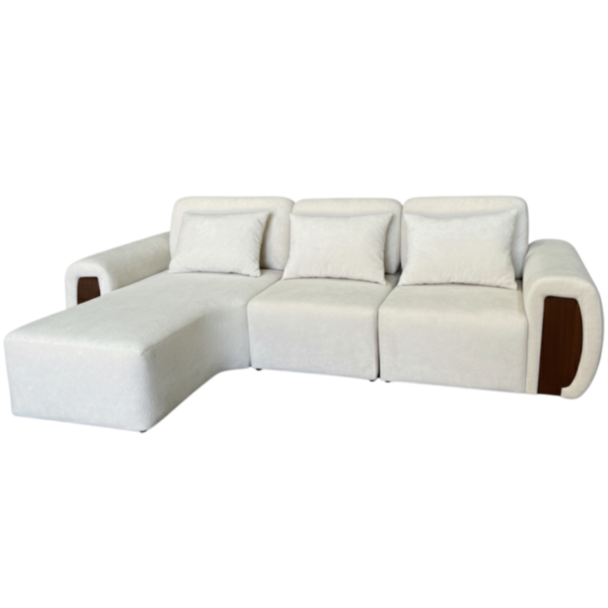 Угловой диван Novis Mobilya Velura Qalata 2 (Левый)