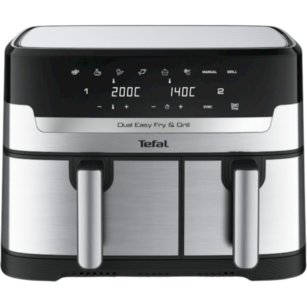 Air Fryer TEFAL Easy Fry Dual Basket 1510002423
