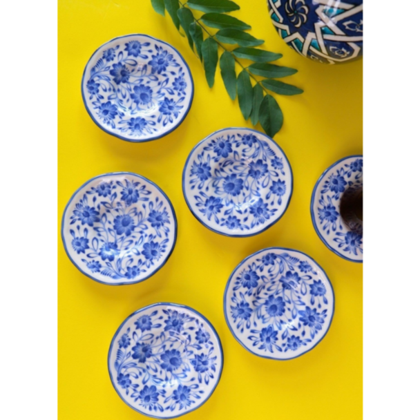 Набор блюдец Tabak Evi Jamuor Mess Fulya 6 предметов FLY06CSPRS1009