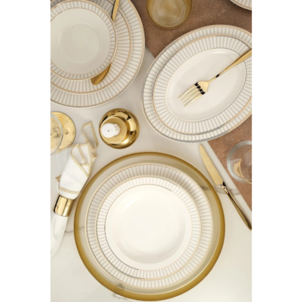 Столовый сервиз Kütahya Porselen Bone Kalipso 27 предметов 8697828618092