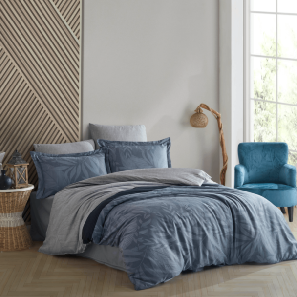 Комплект постельного белья Şahəsər STN CK Rita Синий