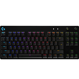 Oyun klaviaturası Logitech G Pro TKL Corded Mechanical Clicky Black