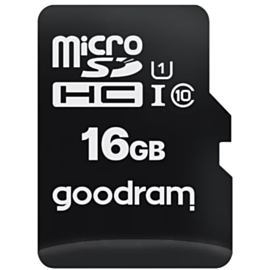 Yaddaş kartı Goodram microSDHC 16 GB UHS I Class 10 5908267930267 