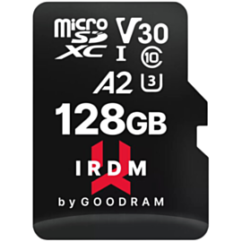 Yaddaş kartı Goodram IRDM microSDXC 128 GB V30 A2 UHS I U3 5908267961346