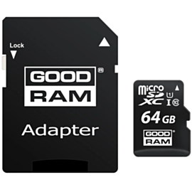 Yaddaş kartı Goodram microSD 64 GB UHS-I Class 10 5908267930229