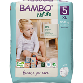 Детские подгузники Bambo Nature 5 22 штук 100001925511