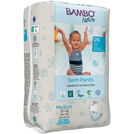 Детские подгузники-трусики Bambo Nature Medium 12 штук 1000024402