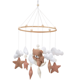 Mobil CAM Giostrina Nunu Muzmobille Beige  