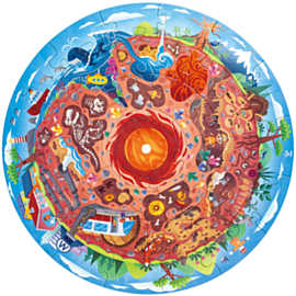 Пазл Hape Underground World E1637