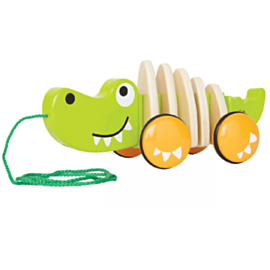 Təkərli oyuncaq Hape Timsah E0348A