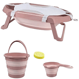 Qatlanan uşaq vanna dəsti BabyJem 8681049255969 