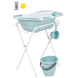 Ayaqlı uşaq vanna dəsti  BabyJem 7 parça 8681049238979 