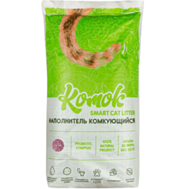 Kомкующийся наполнитель Komok Lotus 20 кг 4673732355111