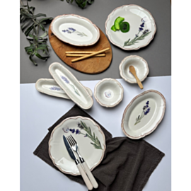 Səhər yeməyi dəsti Tabak Evi Fulya Lavanta 14 parça FLY14KAHPRS993