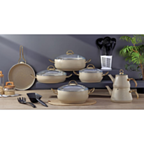 Qazan dəsti Nipmar 19 parça Bej