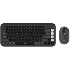 Klaviatura Logitech Pop Icon Combo Graphite