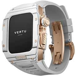 Smart saat Vertu Watch H1 SW-WG-004-01-HW Stainless Steel WG White Rubber 