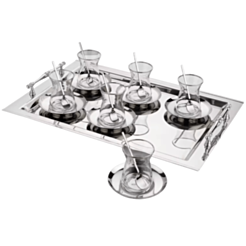 Чайный сервиз Schafer Karla 19 предметов 8699131858905 (Серебристый)