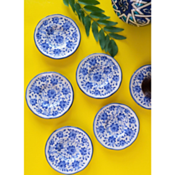 Набор блюдец Tabak Evi Jamuor Mess Fulya 6 предметов FLY06CSPRS1009