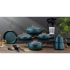 Qazan dəsti Nipmar 19 parça Yaşıl