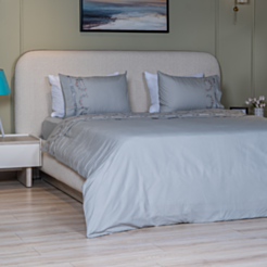 Tekstil yataq dəsti Cehizçi Laura Grand (PQ-26) Grey