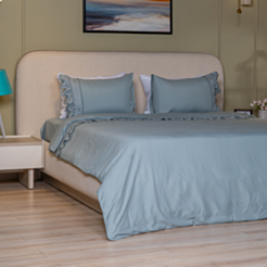 Tekstil yataq dəsti Cehizçi Laura Grand (WH-63) Green 