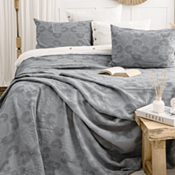 Yataq örtüyü Şahəsər İtalo CK Tünd boz