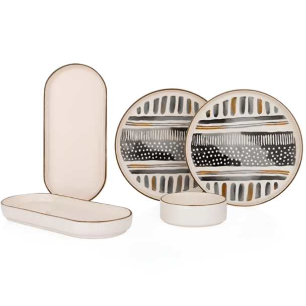 Səhər yeməyi dəsti Schafer Sunny 10 parça 8699131837078